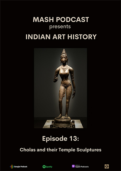 mash_india's tweet photo. MASH Podcast Ep13 - Cholas and their Temple Sculptures
Cholas were quite adept at sculptures and architecture. In this episode we discuss their temples and sculptures.

https://t.co/WBQ63dL3RF

#MASHIndia #MASHPodcast #PodcastRecommendations #Cholas #sculpture #IndianArt #History https://t.co/G7JYBmrKDm