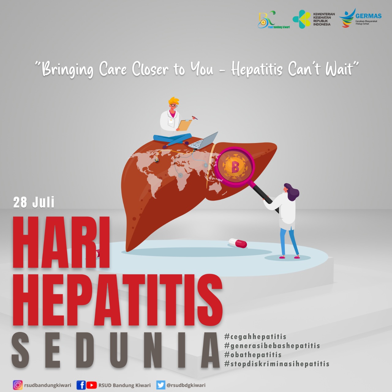 RSUD Bandung Kiwari on Twitter: "Hepatitis adalah peradangan pada hati