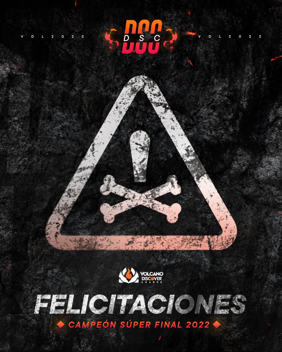 ¡Celebra #Ecuador!🌋#VolcanoDiscoverLeague
 
Felicitaciones @Descuydadogg son los ganadores de la Súperfinal y los representantes de nuestro país en los Regionales Norte 2022. 🏆🔥 

Estamos orgullosos de ustedes y confiamos que llevarán los colores de Ecuador con mucho honor. 🇪🇨