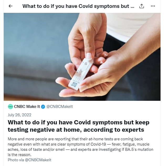 TPeeTShirts's tweet photo. No, no, you HAVE covid, just the new untraceable, untestable version...
#covid #covid19 #BA5 #fever #lossoftaste #doihavecovid #pandemic #lockdown #negative https://t.co/dHzdqYXknU