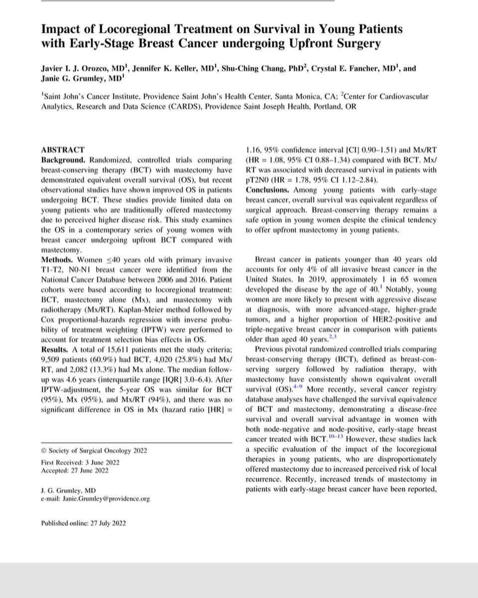 SJCI Breast Surgical Oncology Fellowship tweet media