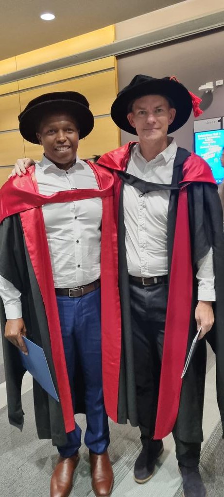 Finally, the epic journey of my PhD was culminated by the Graduation ceremony @QUT. I owe it to so many folks at @QUTBusiness. #QUT #QUTgrad @QUTAlumni @mkulimayoung