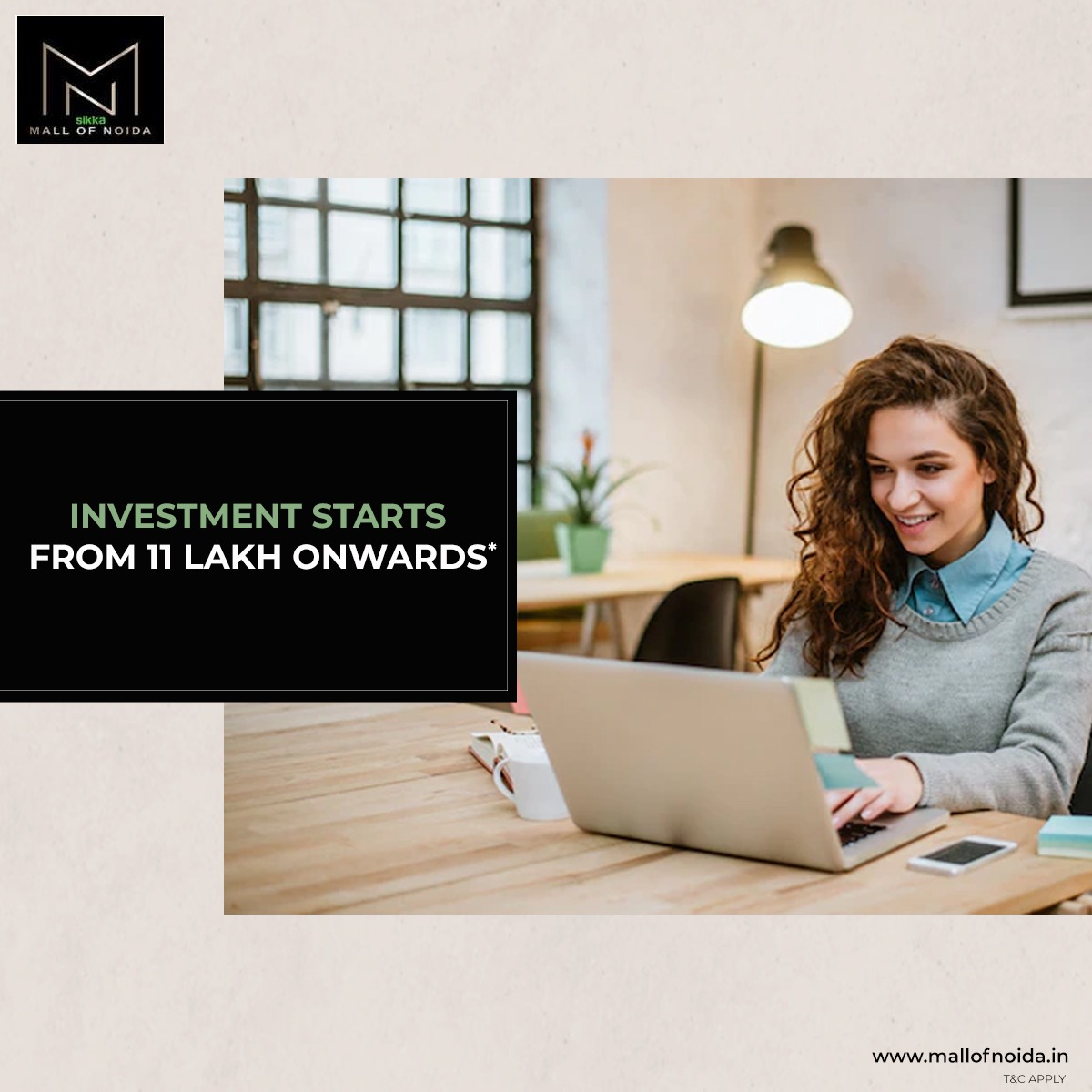 MallofNoida's tweet photo. Invest in the best commercial property of Noida.
✅ Safe Investment.
✅ Premium Retail, Office &amp; Multiplex under one roof.
✅ Ample Parking Space.
✅ Smart Shopping Experience.
✅ Best Price Guaranteed.
Visit us @ https://t.co/76oTyAnF0Q
#mallofnoida #expressway #shoppingmall https://t.co/ZjzxGFJthc