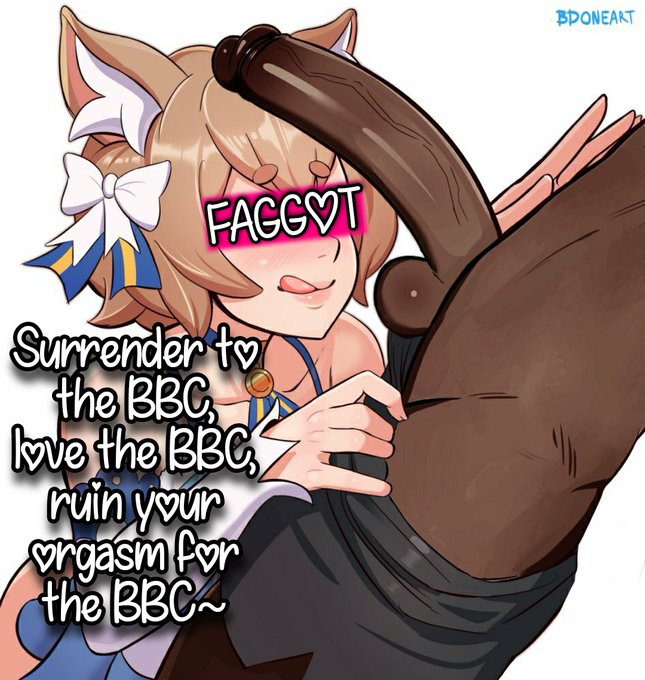 Embrace your weak white boi nature, the BBC is what everyone wants~💗💗💗
Women and femboys do not want