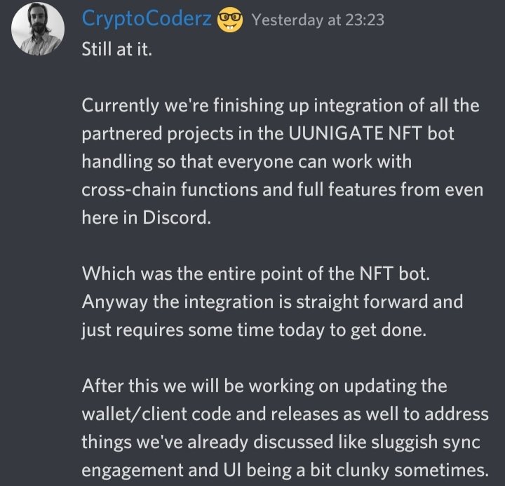 Espers Coin (@esperscoin) on Twitter photo Quick update for you guys
#web3 #siteonchain #NFT #Xnode #Deminode #fractalengine #espers #blockchain #altcoins #Bitcoin #innovation <a href="/BitcoinGarden/">Bitcoin Garden</a> Quick update for you guys
#web3 #siteonchain #NFT #Xnode #Deminode #fractalengine #espers #blockchain #altcoins #Bitcoin #innovation <a href="/BitcoinGarden/">Bitcoin Garden</a>