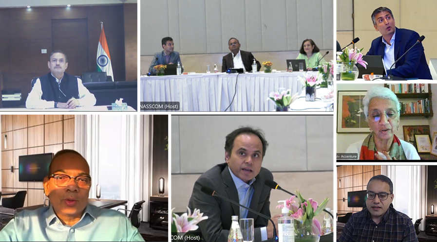 debjani_ghosh_'s tweet image. Excellent interaction with Mr @alkesh12sharma , Secretary @GoI_MeitY n @NASSCOM Executive Council on topics ranging from #DeepTechStartups to #TechServices. The #IndiaAdvantage narrative is getting stronger by the day! Huge thanks to #MEITY fr the strong partnership!
@Rajeev_GoI