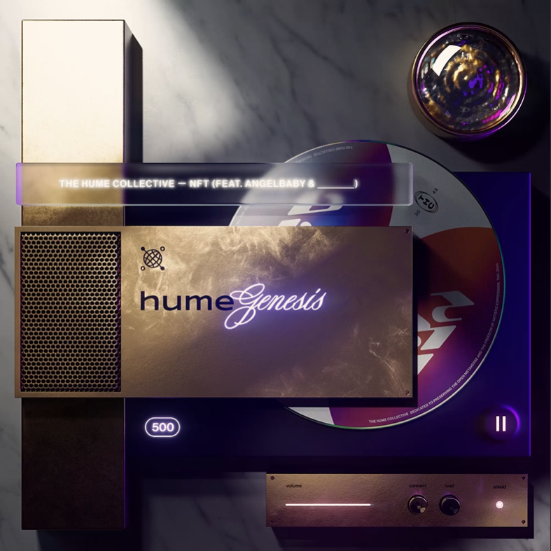 Proud as punch of my Legendary Hume Genesis #653. Thank you <a href="/wearehume/">the hume collective 🌐</a> and <a href="/angelbaby/">angelbaby3045.eth 🌐</a>. I love what you stand for! 💗✌️🌐✌️💗