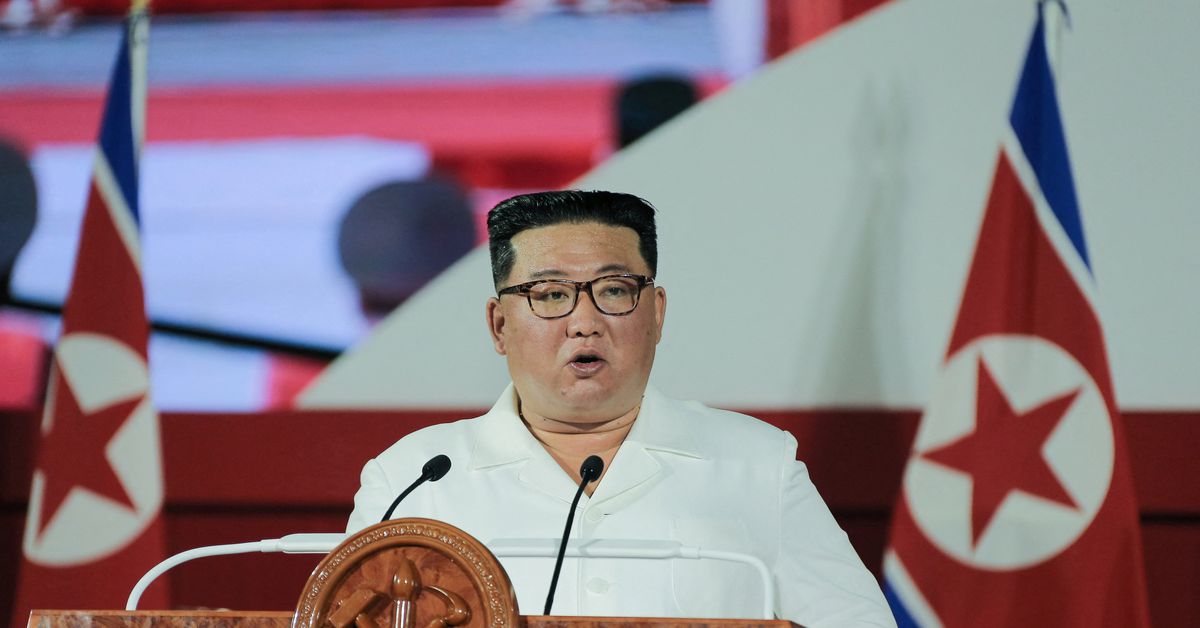 ReutersWorld's tweet photo. N.Korea's Kim says nuclear deterrent is ready, slams S.Korea's Yoon https://t.co/3Z6ZSBc1oe https://t.co/3JaU0r0n9s