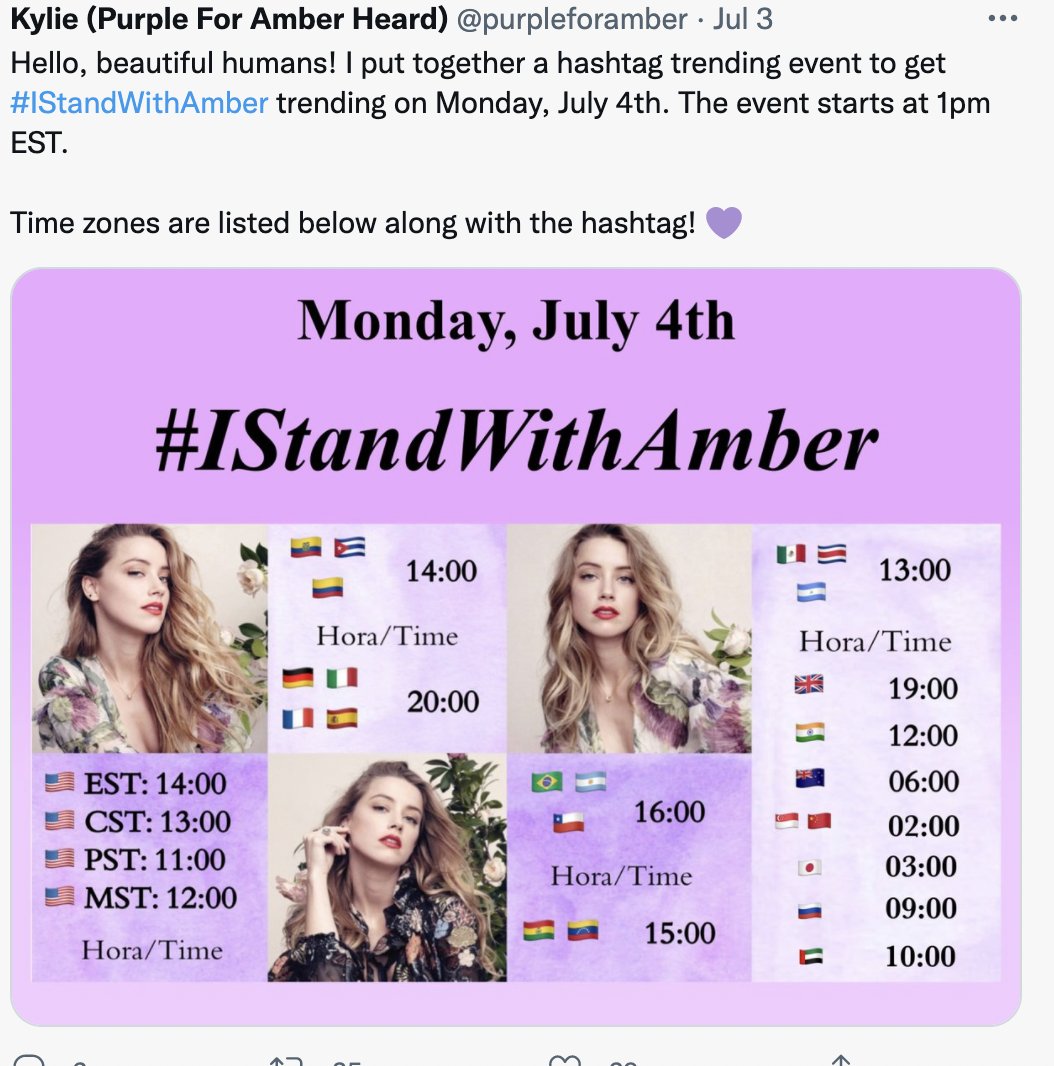 ForeverWyno's tweet photo. @Burt6Gill Johnny got natural, organic support from the WHOLE WORLD who saw the trial. So AH "supporters" and bots didn't like it. THIS IS WHAT THEY DID: they are such hypocrites.Look at the last one
#JohnnyDeppKeepsWinning #CamilleVasquez https://t.co/IrLvEsUZrf