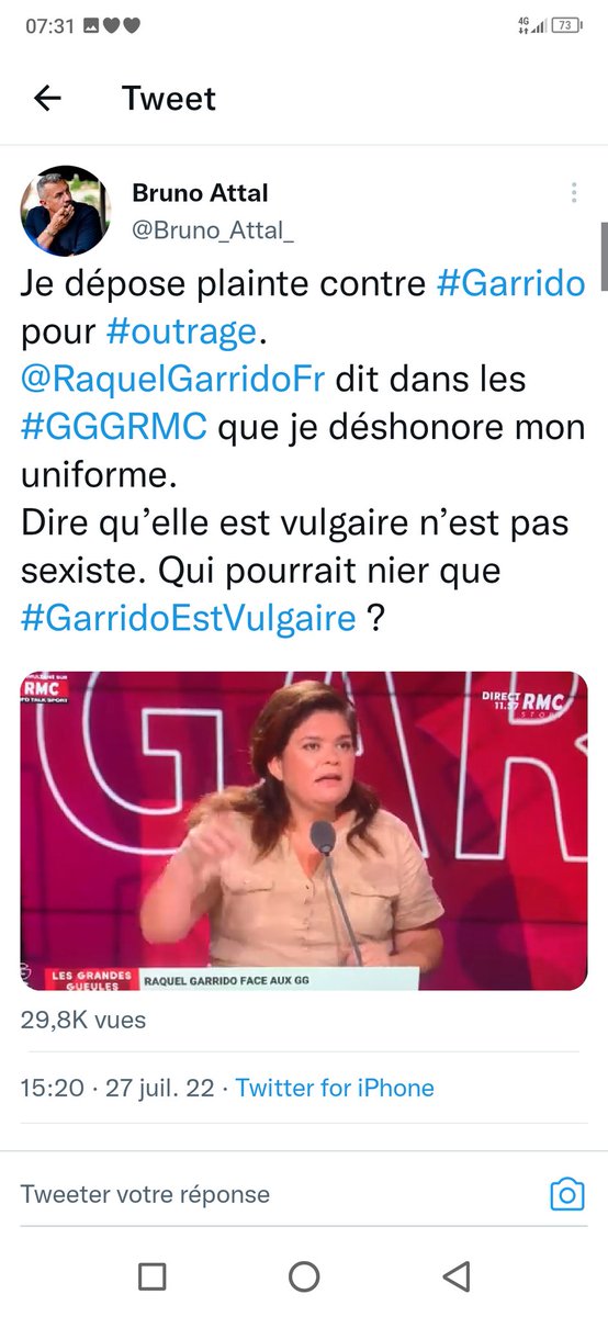 lechodubitume's tweet photo. Ben vas y déposes plainte...1 ça t occupera..2 tu perdras ton procès...3 pendant ce temps là tu arrêtera peut être de les briser à tout le monde avec tes âneries....#SadJester https://t.co/jjc9BGQugy