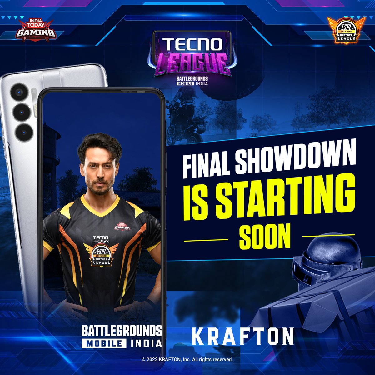 IndiaToday_Game's tweet image. The Tecno League final is going to start on India Today Gaming Facebook and YouTube channels. What are you waiting for? Tune in now!

#TecnoPova3 specs: tinyurl.com/ESPLTecno

@tecnomobileind @IndiaToday

#TecnoLeague #ESPL2 #TecnoMobile #StopAtNothing