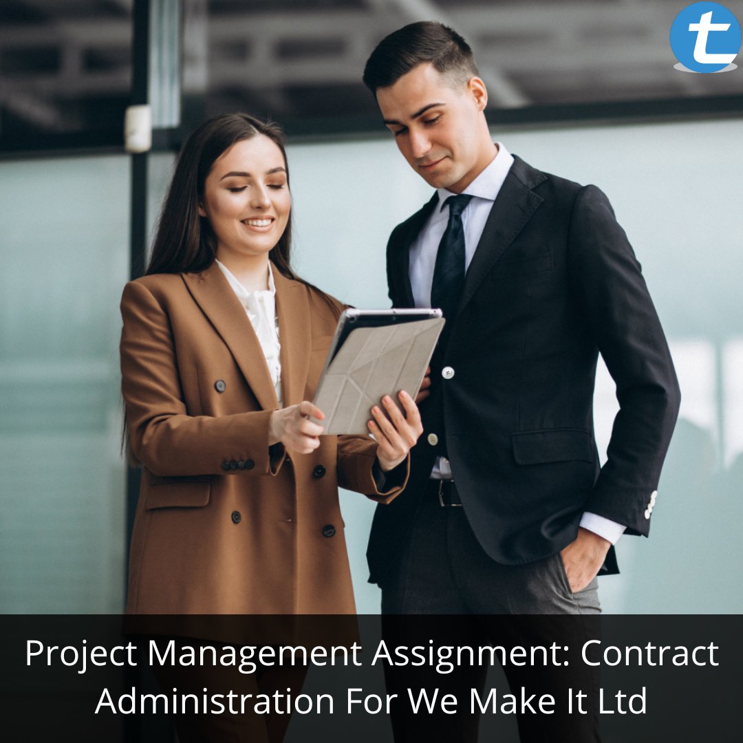 totalassignment's tweet image. #ProjectManagement Assignment: Contract Administration For We Make It Ltd
#TotalAssignmentHelp
Read More: totalassignmenthelp.com/free-sample/pr…
