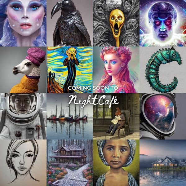 👀 New algorithm coming soon to NightCafe

#aiart #nightcafe #digitalart creator.nightcafe.studio/soon