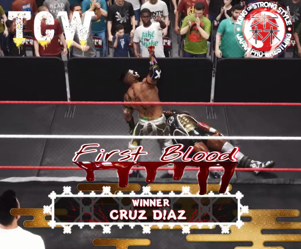 X_Cruz_Diaz's tweet photo. How suiting is it for me El Número Uno to Debut in #JPWBUSHIDO at TCW @wetbandits2010 in a #FirstBloodMatch against one of there biggest guys @terrorizer167 and won the opportunity to go after the TWC World Heavyweight Championship #DontBlink https://t.co/1hnBKeKqwF