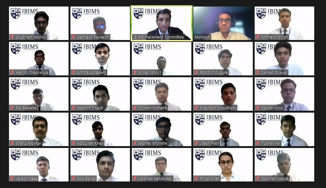 JBIMS had the pleasure of hosting Mr. Mohnish Jacob, Client Partner (Business Solutions), Americas at Wipro along with Ms. Bhavna Bisht, HR at Wipro for a guest lecture organized by the JBIMS Placement Committee.

#JBIMS #LifeAtJBIMS #Management #Leadership #GuestLecture #wipro