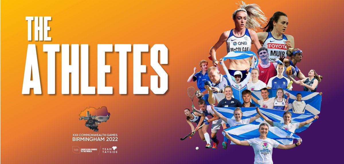 🏅🏴󠁧󠁢󠁳󠁣󠁴󠁿🙌 As the Commonwealth Games kick off today, meet the athletes from Dundee and Tayside competing at #Birmingham2022! Wishing all of them and all of <a href="/Team_Scotland/">Team Scotland</a> the very best! #TeamTayside #Birmingham2022 #B2022 #DundeeCultureCG