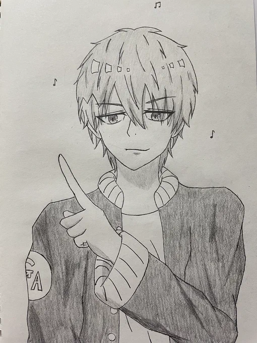 #引用RTで絵をあげて5人指名してバトンでお気に入りの絵を載せる
ミツさんバトンありがとうございます😊😊😊
そしてアンカーさせていただきます⚓️ 