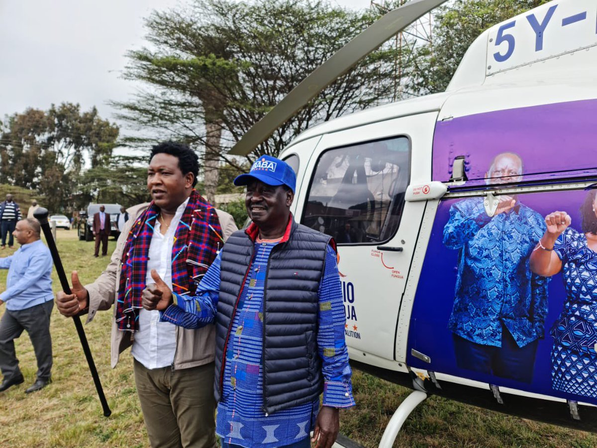 Our future is safe with <a href="/RailaOdinga/">The Raila Odinga Amolo Foundation</a> please vote for Baba and Martha on the 9th of August 2022 and please vote for me as the Senator Narok County … God bless you.