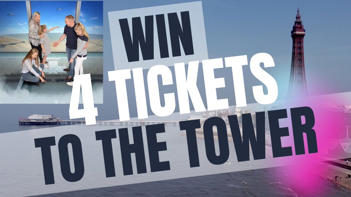 Lee Charles TV #FootballTouristGuide (@leecharlestv) on Twitter photo For a chance to WIN 4 tickets to <a href="/TheBplTower/">The Blackpool Tower</a> - please FOLLOW me on TWITTER <a href="/LeeCharlesTV/">Lee Charles TV #FootballTouristGuide</a> and REPLY to this TWEET with your SCORE PREDICTION for Blackpool v Reading & then RETWEET this TWEET before 12pm Saturday 30th July
One ENTRY per person
youtu.be/mMg4epv3LhI For a chance to WIN 4 tickets to <a href="/TheBplTower/">The Blackpool Tower</a> - please FOLLOW me on TWITTER <a href="/LeeCharlesTV/">Lee Charles TV #FootballTouristGuide</a> and REPLY to this TWEET with your SCORE PREDICTION for Blackpool v Reading & then RETWEET this TWEET before 12pm Saturday 30th July
One ENTRY per person
youtu.be/mMg4epv3LhI