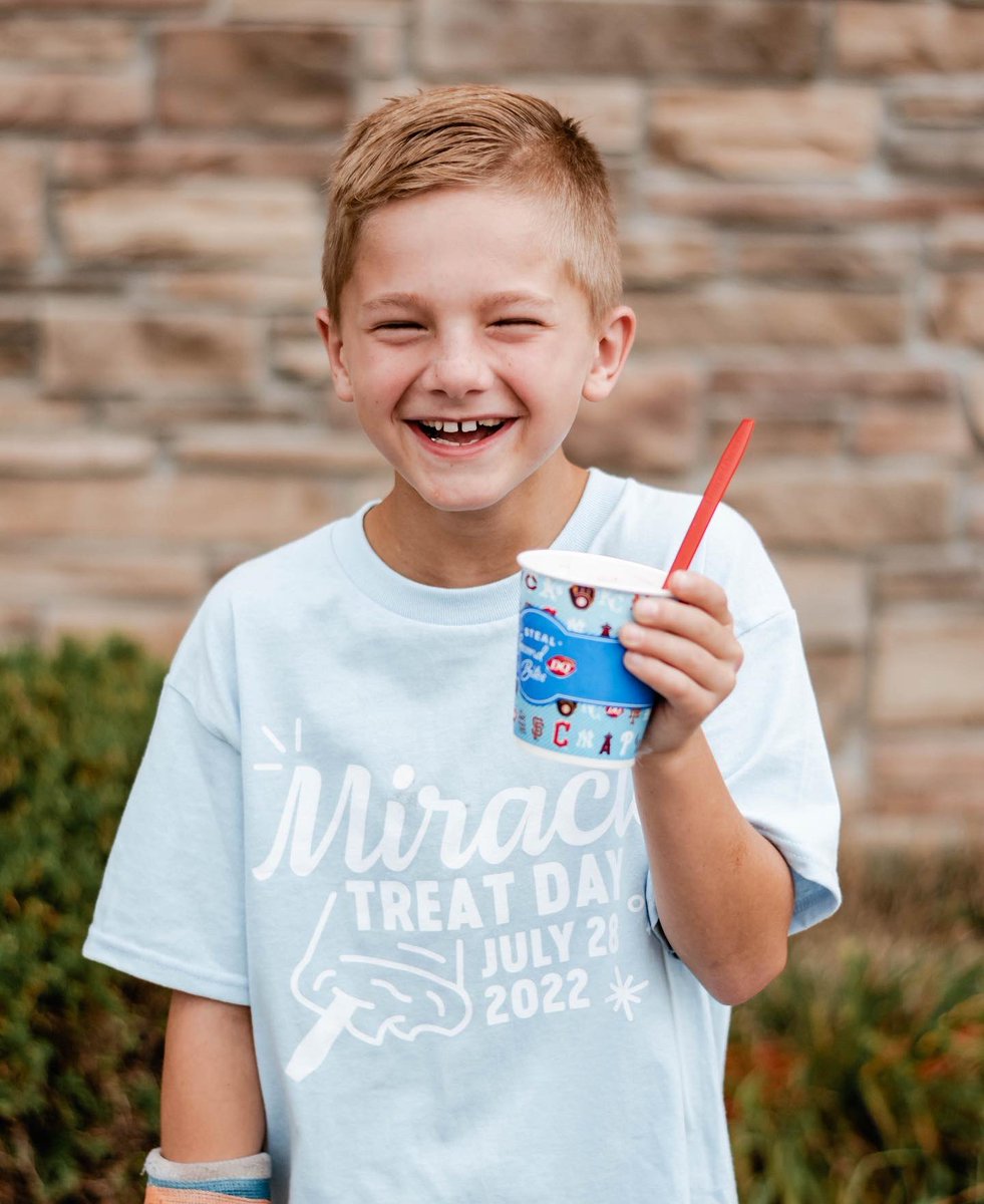 jodihartzler's tweet photo. Buy a BLIZZARD Treat today! Miracle Treat Day brings hope that can help change kids’ health to change the future. $1 or more from every BLIZZARD Treat sold at participating @DairyQueen locations will be donated to @CMNHospitals to benefit @RileyKids.  #MiracleTreatDay #Blizzard https://t.co/Fdc4gNiLxk