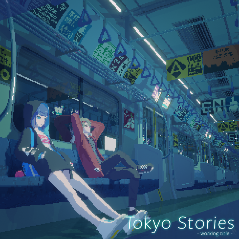 tky_stories's tweet photo. 居なくなってしまった彼女の物語は、この都市でまだ続いていました。

The city continues to tell her story, even after her disappearance.

ピクセルアートで表現された
東京の物語が動き始めます

#tky_stories