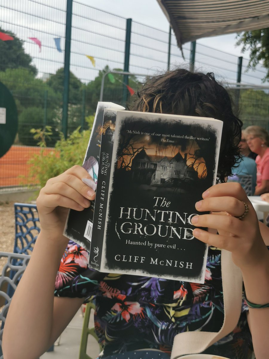 Teenage daughter, once an avid  <a href="/CarolineLawrenc/">Caroline Lawrence</a> Roman Mysteries fan, has moved onto more gory territory with <a href="/cliffmcnish/">Cliff McNish</a>'s ghost stories. Both excellent writers and lovely people. She is a reader of good taste!