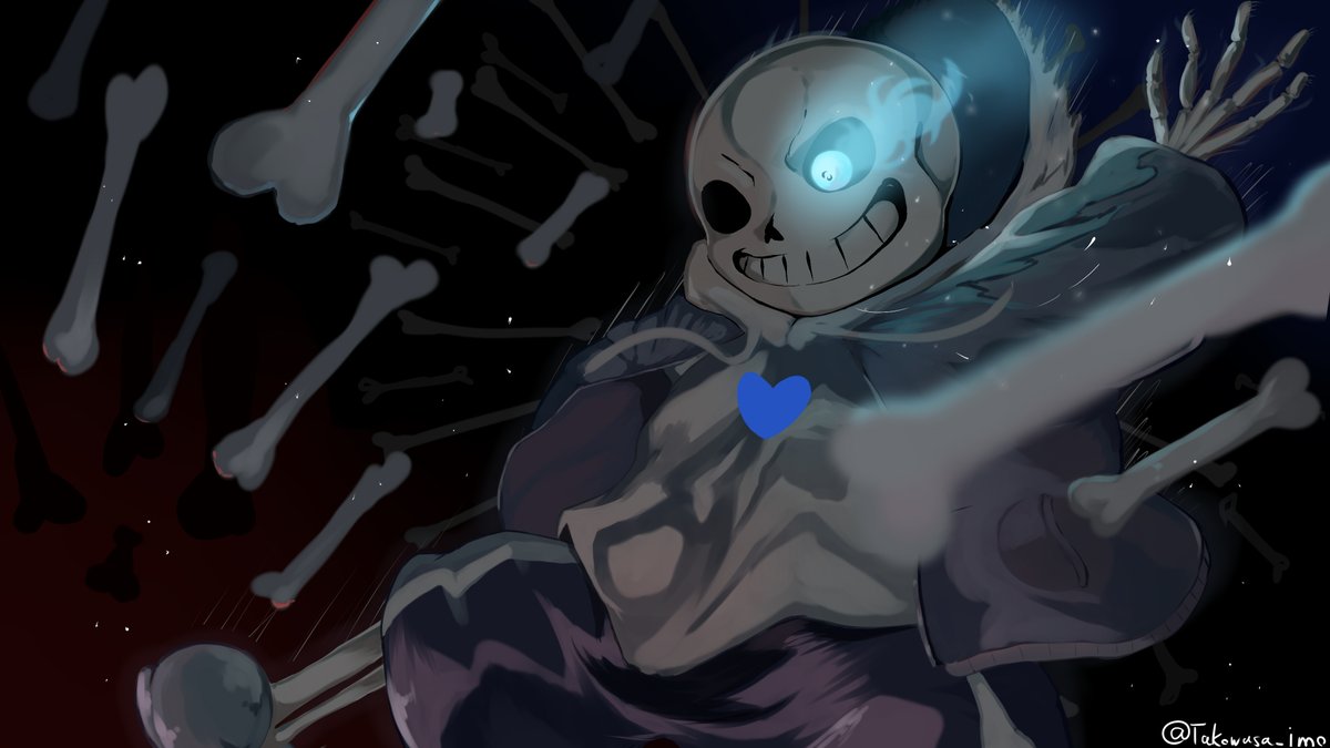 たこわさび イラスト Sans Undertale T Co Yxlmwvk7k8 Twitter
