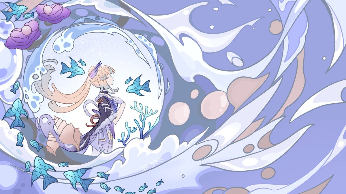 I love Kokomi, She's so pretty I love her so much Okay sorry about that ...
