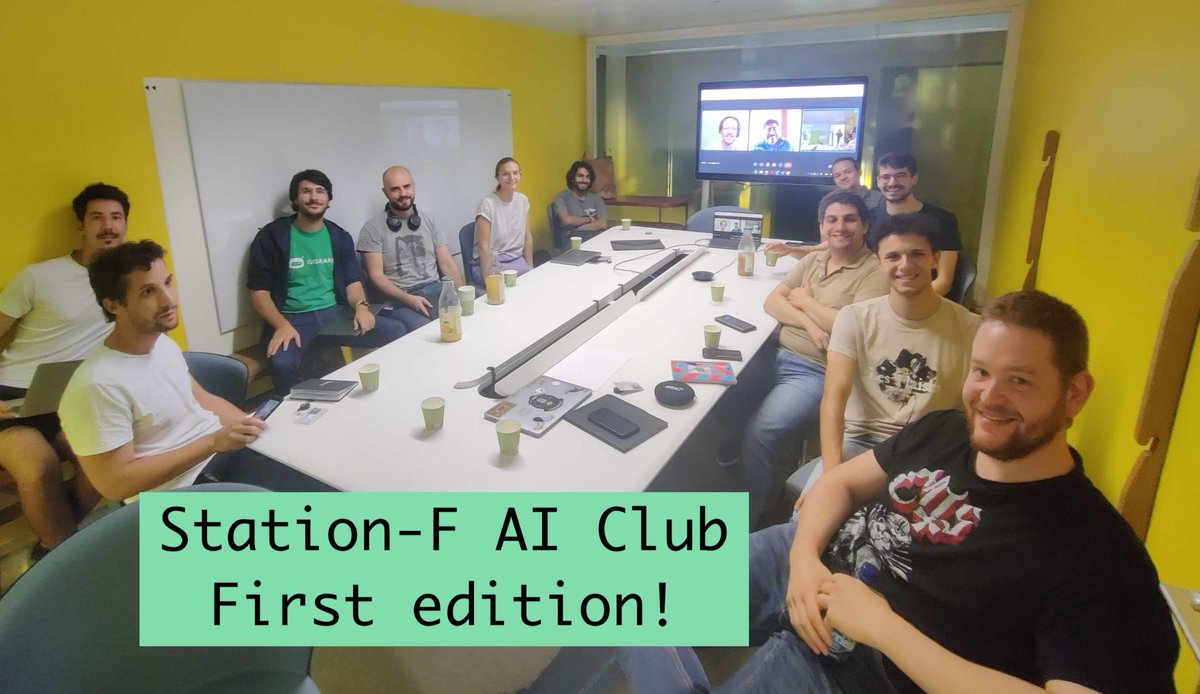 🏵 Super excited to announce <a href="/giskard_ai/">Giskard</a> participation in the creation of #StationF first #AI #Club!

We are honoured to work alongside <a href="/UNiFAi_app/">Unifai, an Akeneo company</a>, <a href="/cypheme/">Cypheme</a>, <a href="/DeepTalkAI/">Deep-Talk.ai</a>, <a href="/EvalmeeHQ/">Evalmee</a>, <a href="/ScientaLab/">Scienta Lab</a>, Ubees &amp; Helean to start this new initiative.

<a href="/joinstationf/">STATION F</a> 💖