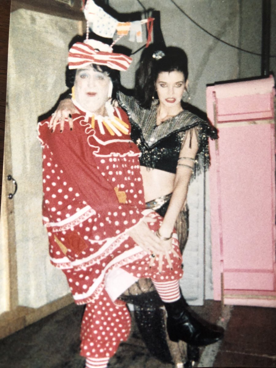 Funny, butch, petulant: he was a diamond Widow Twankey and made the company of Aladdin feel so happy to be around him. He was such fun, so kind. Here as Genie with him, comedy vamping backstage. A privilege to have crossed paths briefly with Bernard Cribbins…