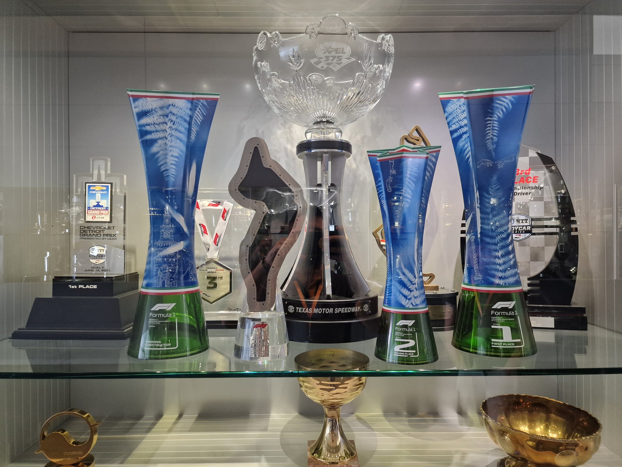 Andy on X: Many a winning trophy. Our Monza 1-2 trophies #FansLikeNoOther   / X