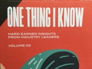 If you're into 'hard earned insights from industry leaders'  download 'One Thing I Know' for free from Creative UK.  Then check out this piece on creative integrity by WONKY's very own Dr Vicky Brophy...