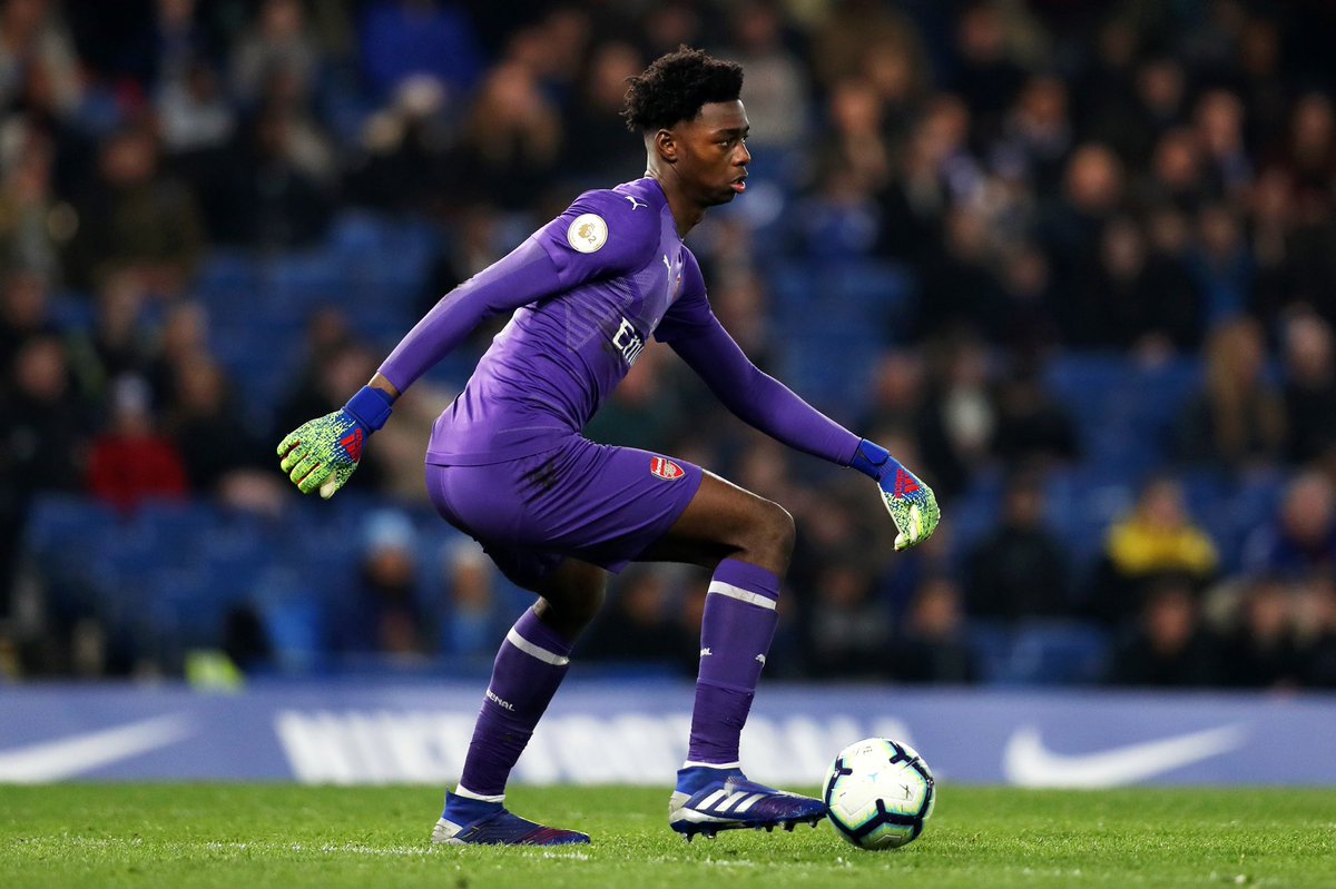 Arsenal third goalkeeper and England youth international Arthur Okonkwo is now set to join Crewe Alexandra on loan. 🚨⚪️🔴 #AFC

Full agreement now in place, loan deal until 2023. Okonkwo, highly rated by the club and considered big part of the future at Arsenal.