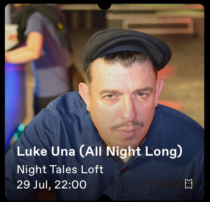 Two tickets to see the genius @lukeunabomber <a href="/worldwidefm/">Worldwide FM</a> play tomw friday 29th July <a href="/NightTalesLDN/">Night Tales</a> London. Now can’t go. Selling at face value. Let me know if interested. Last time he played was so so good.