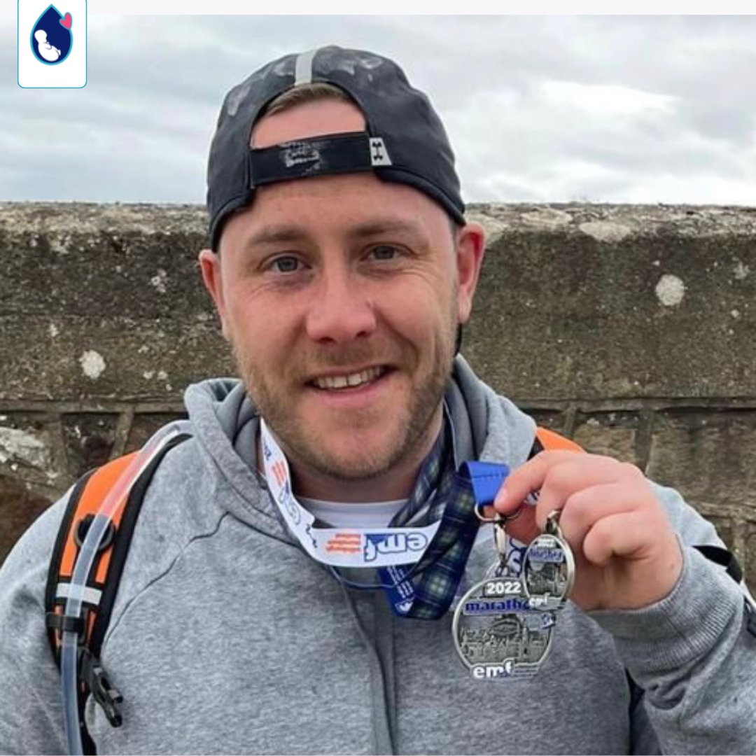 Tomorrow, at around 6am, Matthew is running 36.3 miles in memory of his precious daughter Annabelle who was tragically born sleeping 💗😢

Mathew ran the Edinburgh Marathon this year as well in memory of his daughter ❤️❤️