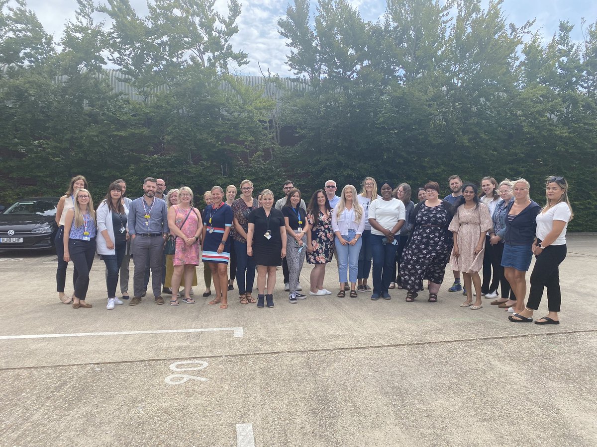 MN_Higgins's tweet image. #TeamAMU away day designing our future model AMU /  SDEC ‘super unit’ together and looking at room sizes mapped out in the car park!! @besrbrad @TashKelly5 @UHD_NHS