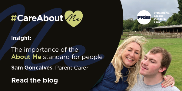 The About Me standard is all about giving people the power to choose what matters to them. That’s why PRSB Person Lead @Sam Goncalves got involved in the project and is supporting #CareAboutMe. 

Read her blog: hubs.li/Q01g2xGb0