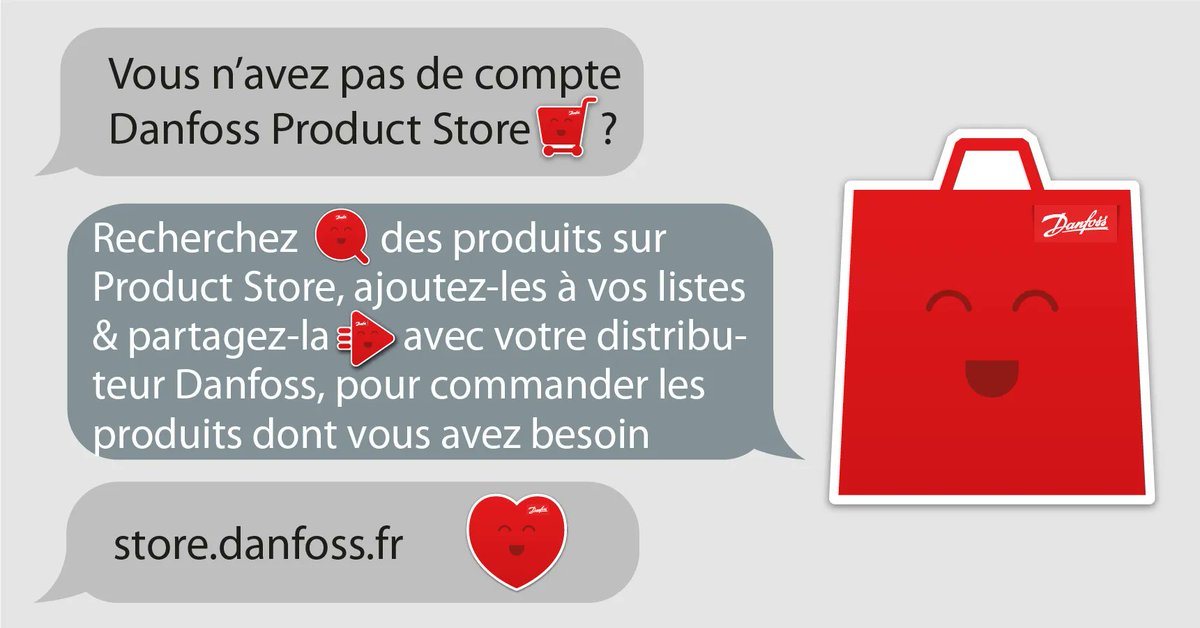 Danfoss_France's tweet image. Découvrez la nouvelle fonctionnalité de Danfoss Product Store 🛒 Ma liste de produits
danfoss.com/fr-fr/campaign…

#DanfossProductStore