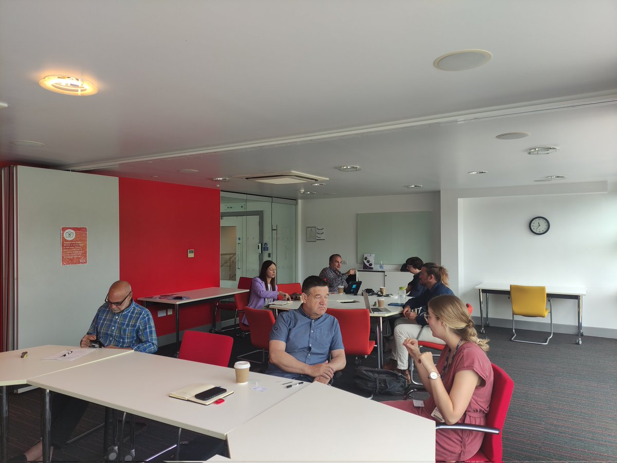 UniKentKEI's tweet image. Great to see such a range of #Kent businesses bringing their innovative ideas along to our final #NetZeroPathwayToChange workshop led by Dr @RobBarker. We&apos;re looking forward to working with them turn these ideas into reality to help them reach their #NetZero goals!