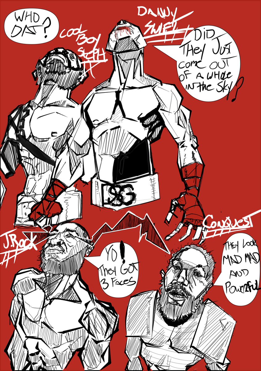 Popular fighters turned to super heroes in #usscomics