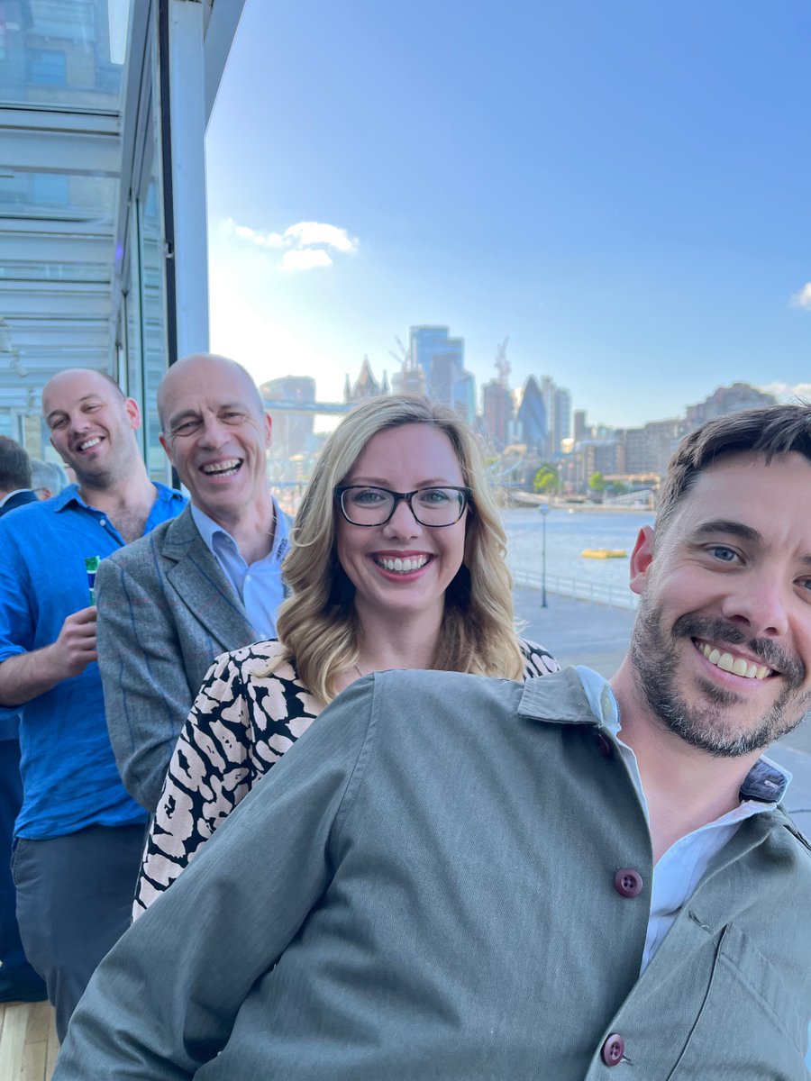 Throwback to when our advisory and strategy team were in London for the <a href="/MindshopOnline/">Mindshop</a> European Conference last month - the first in person since 2019 and it's so good to be back! 

<a href="/RichardMDaffern/">Richard Miller</a>, David Halkett, Sophie Power

#team #strategy #London #thursdaythrowback
