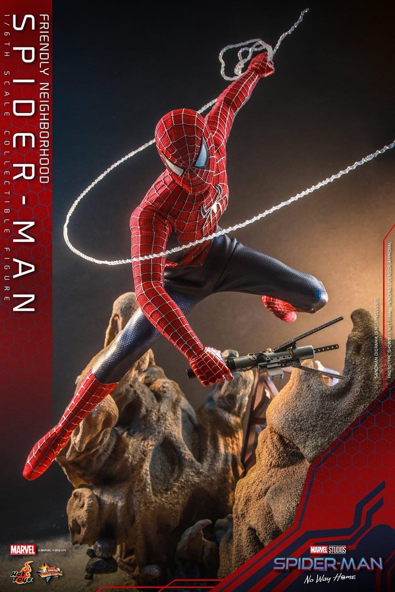 RT @SpiderMan3news: New Offical look at Tobey Maguire’s Spider-Man Hot Toys figure!!! https://t.co/WRPLi3bSEG