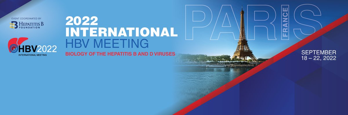 Derniers jours d'inscription !
Last day for early bird registration ! 
(But late registration possible until 26 august...) 
Last chances to join the #HBV2022 meeting in real life in Paris or online from 18 to 22 septembre 2022.  
Co-organized by <a href="/David_Durantel/">DURANTEL David</a> and <a href="/helenestrickm/">Helene Strick-Marchand</a>