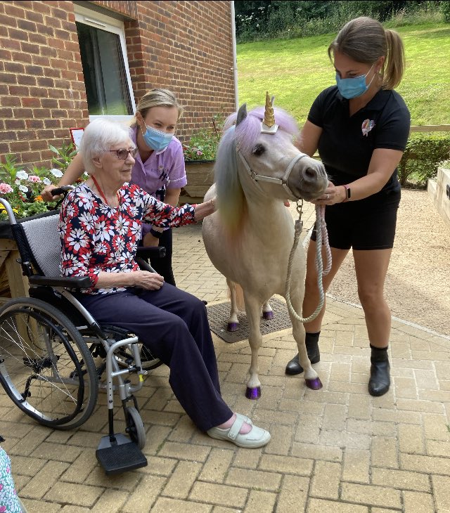 ClairesPoleFit's tweet photo. @BBCRadio2 Good morning,
I have a miniature Horse called Henny The Unicorn and he is quite a celebrity in Kent! He visits children's parties,care homes and hospices and makes everyone smile! Wish Upon a Pony is my little business, we would love a shout out this morning please! https://t.co/YqunbWRBPY