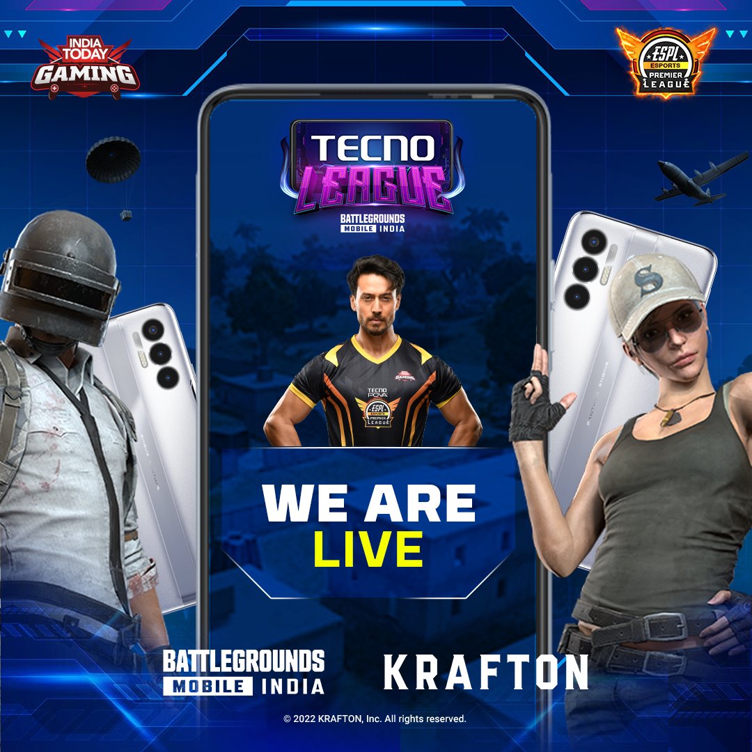 IndiaToday_Game's tweet image. The Tecno League final is now live on India Today Gaming Facebook and YouTube channels. What are you waiting for? Tune in now!

#TecnoPova3 specs: tinyurl.com/ESPLTecno

@tecnomobileind @IndiaToday

#TecnoLeague #ESPL2 #TecnoMobile #StopAtNothing