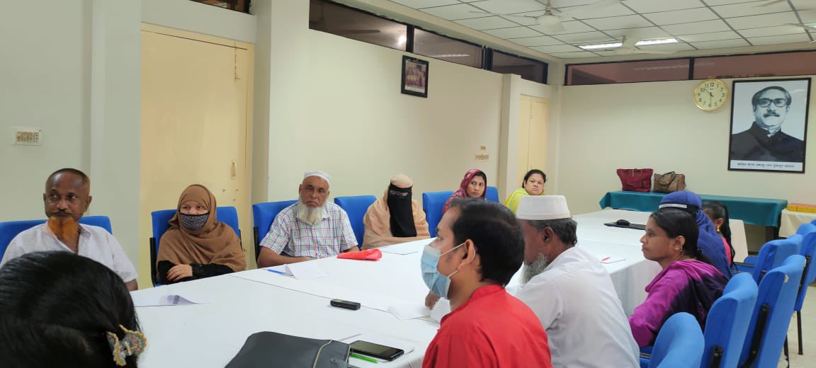 Group photo from Community Advisory Panel held at Sylhet Diabetic Hospital, Sylhet on 24 July which was led by @arkfoundation1's Research Fellow Sushama Kanan. 

#MentalHealthAwareness #DiaDeM #depressioninDiabetes