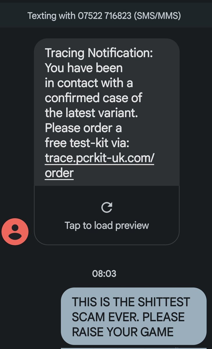 theJeremyVine's tweet photo. What a rubbish scam. Honestly. So bad I actually replied. https://t.co/S5SMmwjuGu