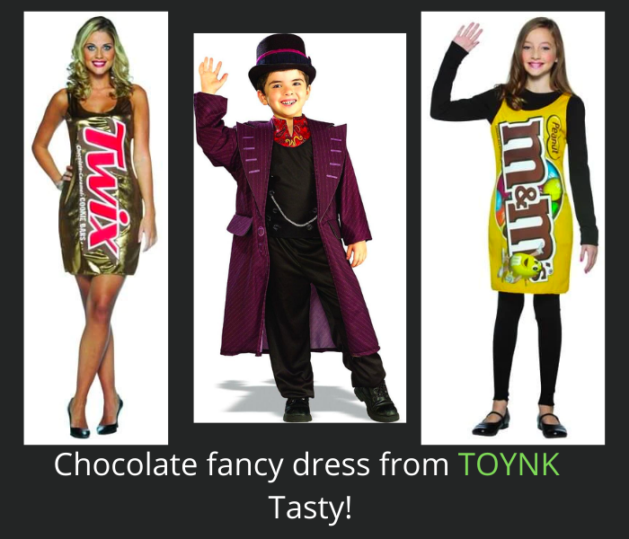 Now that is tasty fashion! Chose a sweet costume for your next party
ow.ly/kQNy50K62xg

#kazoik #costume #chocolate #fancydress