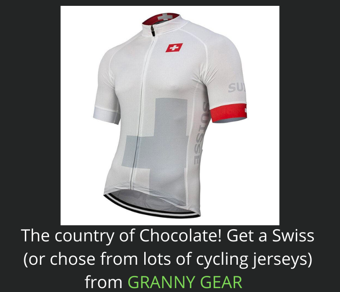 What's with all the chocolate?
Well its National Milk Chocolate day! So burn off the calories in one of many style bicycle jerseys
ow.ly/2pX950K62FE

#kazoik #chocolate #cycle #switzerland #nationalmilkchocolateday