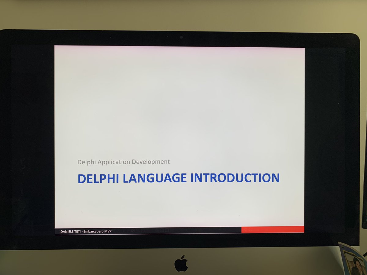 FlavioBitTime's tweet image. Tutto pronto per il corso su #Delphi qui in #BitTime.
Ah, dimenticavo: stavolta il docente sono io ;)
@bittimepro @danieleteti @bittimesoftware 
#codinglikeacoder